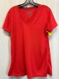 Athletic Top Short Sleeve By Nike In Red, Size: L Discount