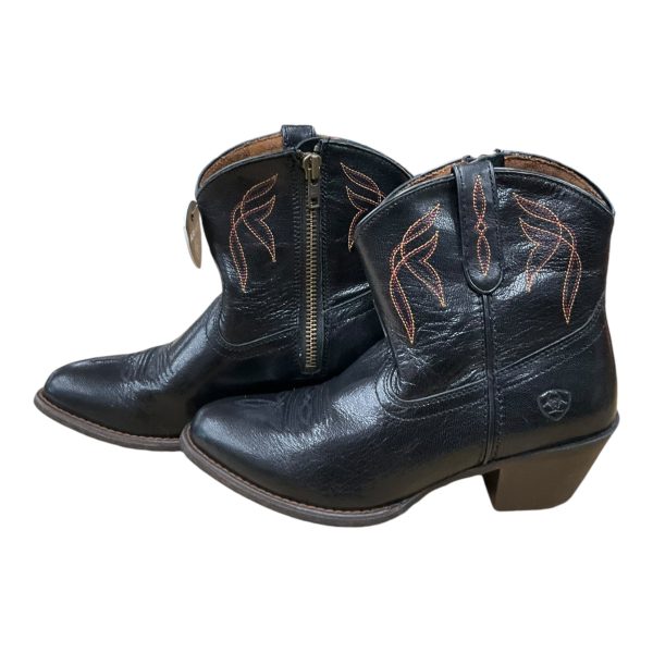 Boots Western By Ariat In Black, Size: 7.5 For Cheap