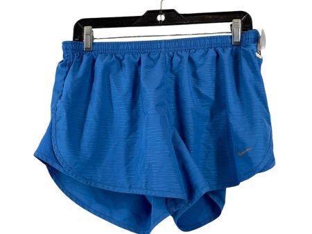 Athletic Shorts By Nike In Blue, Size: L Online Sale