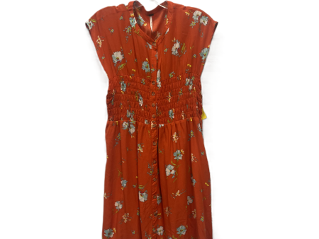 Dress Casual Short By Free People In Orange, Size: M Online Hot Sale