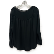 Top Long Sleeve By Loft In Black, Size: S Cheap