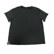 Athletic Top Short Sleeve By Lululemon In Black, Size: 1x Sale