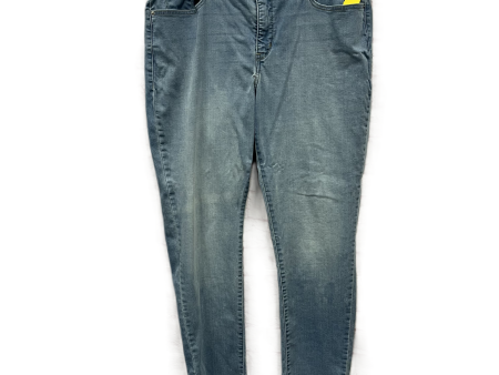 Jeans Skinny By Levis In Blue, Size: 22 Online Sale