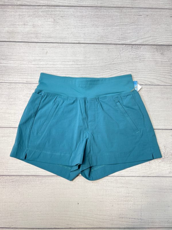 Athletic Shorts By Athleta In Turquoise, Size: Xs Hot on Sale