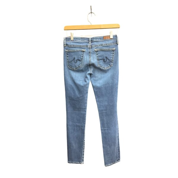 Jeans Skinny By Adriano Goldschmied In Blue Denim, Size: 2 Online