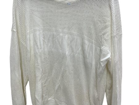 Top Long Sleeve Basic By Calvin Klein In White, Size: Xl Online Sale