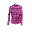 Athletic Top Long Sleeve Collar By Nike Apparel In Pink & Purple, Size: M Hot on Sale