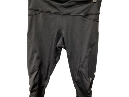 Athletic Capris By Lululemon In Black, Size: 6 Online Hot Sale