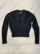 Athletic Top Long Sleeve Crewneck By Alo In Black, Size: S Sale