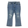 Jeans Flared By Ana In Blue Denim, Size:16 Discount