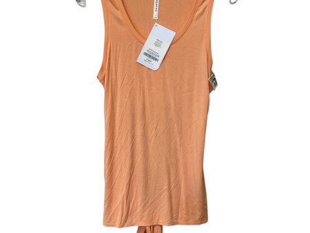 Athletic Tank Top By Fabletics In Orange, Size: S Hot on Sale