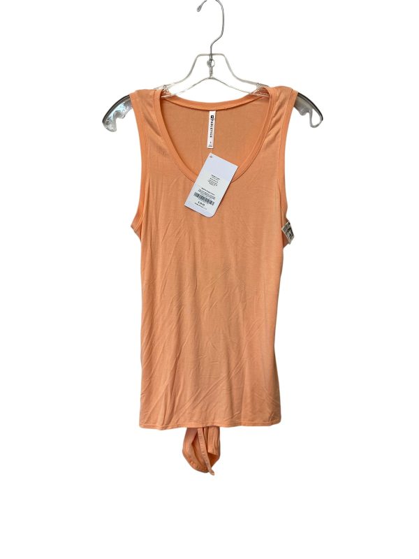 Athletic Tank Top By Fabletics In Orange, Size: S Hot on Sale