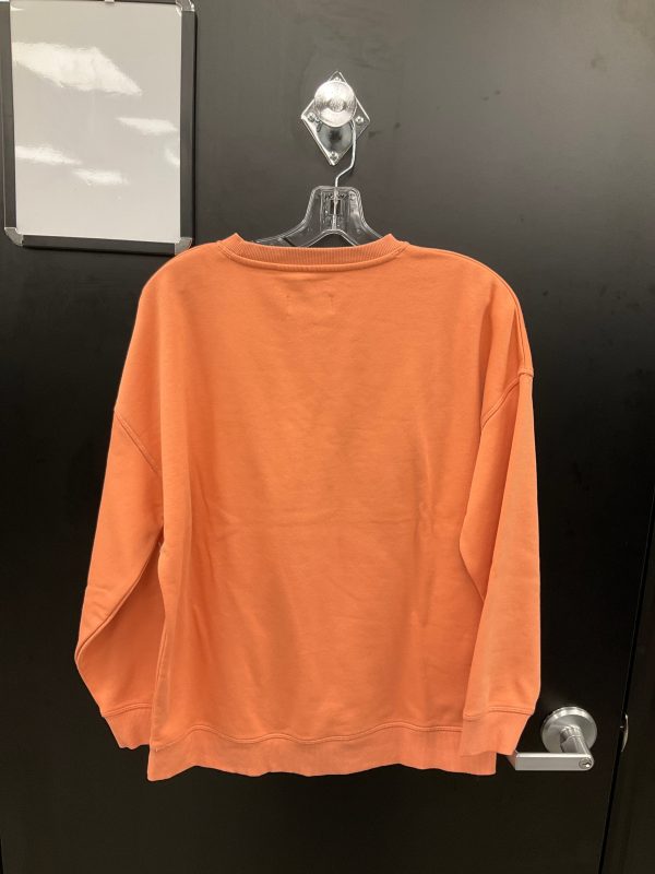 Sweatshirt Crewneck By Clothes Mentor In Coral, Size: M Hot on Sale