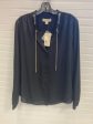 Black Blouse Long Sleeve Michael By Michael Kors, Size Xl Online now