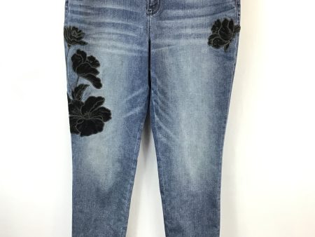 Jeans Skinny By Chicos In Blue Denim, Size: 2 Sale