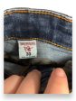 Jeans Cropped By True Religion In Blue Denim, Size: 10 Online