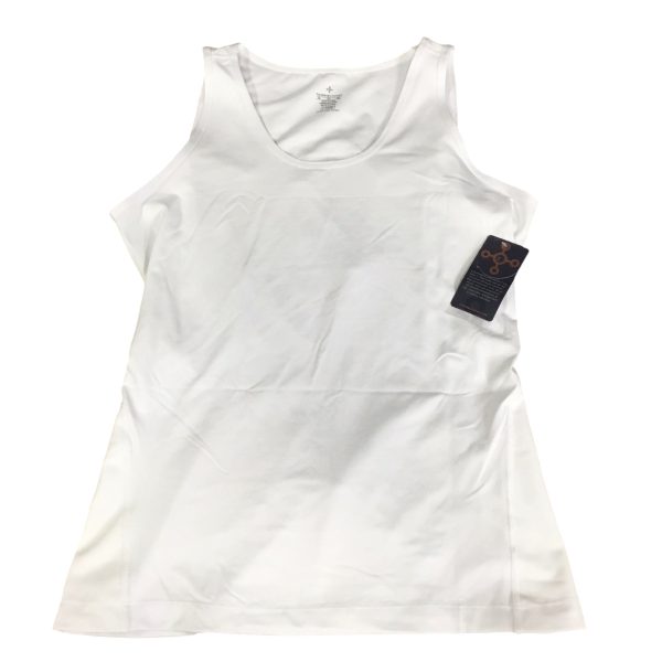 Athletic Tank Top By Cmc In White, Size: 2x Online Hot Sale