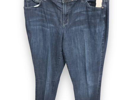 Jeans Skinny By Simply Vera In Blue Denim, Size: 12 Online Hot Sale