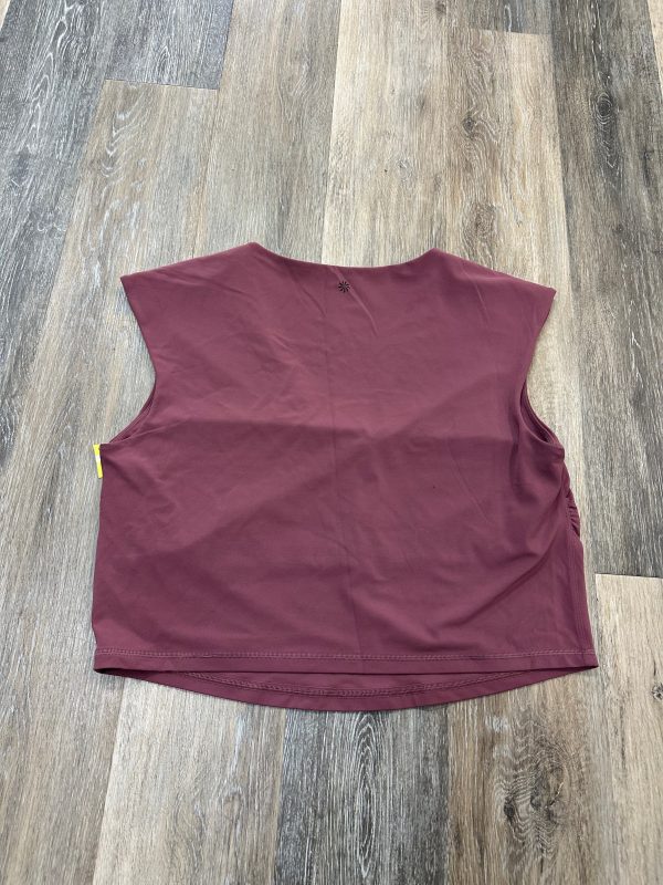 Athletic Top Short Sleeve By Athleta In Pink, Size: 2x For Cheap