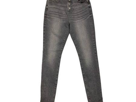 Jeans Skinny By Loft In Grey, Size: 6 For Sale