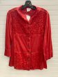 Blouse 3 4 Sleeve By Parsley & Sage In Red, Size: S Online