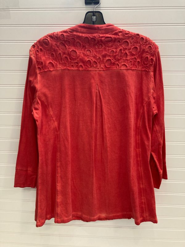 Blouse 3 4 Sleeve By Parsley & Sage In Red, Size: S Online