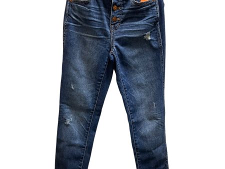 Jeans Skinny By Madewell In Blue Denim, Size: 0 Cheap