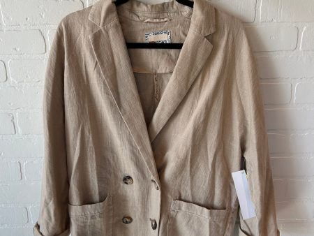 Blazer By Pilcro In Tan, Size: S Online now