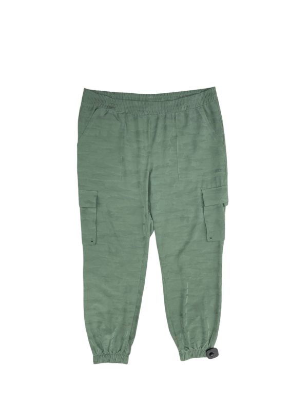 Athletic Pants By Dkny In Green, Size: L Cheap