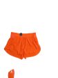 Athletic Shorts By Lululemon In Orange, Size: 8 Fashion