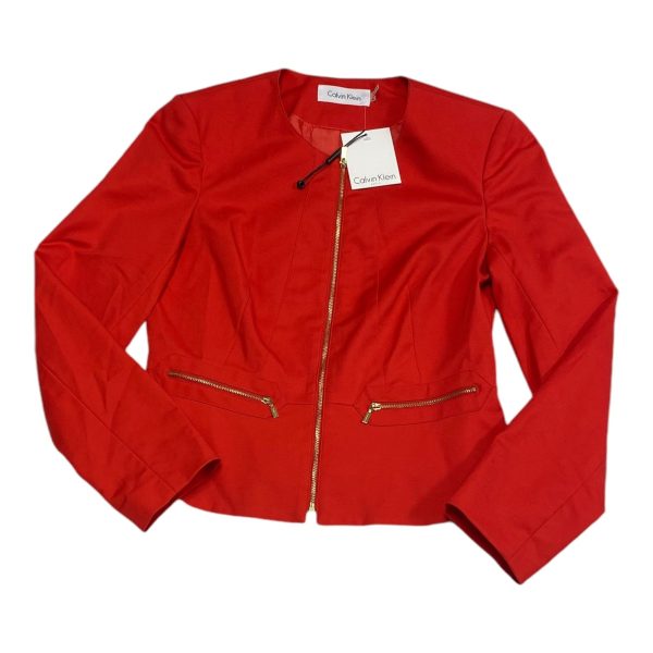 Blazer By Calvin Klein In Red, Size: 4 Online