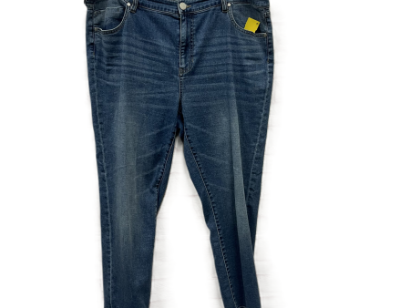 Jeans Skinny By Liverpool In Blue, Size: 18 Online Hot Sale