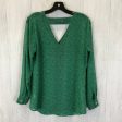 Blouse Long Sleeve By Cabi In Green, Size: S Sale