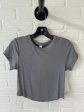 Athletic Top Short Sleeve By Old Navy In Grey, Size: Mp Cheap