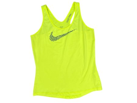 Athletic Tank Top By Nike Apparel In Yellow, Size: Xl Discount