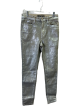 Jeans Skinny By Lauren By Ralph Lauren In Silver, Size: 6 Supply