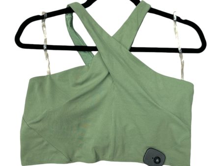 Athletic Bra By Lululemon In Green, Size: Xl For Cheap