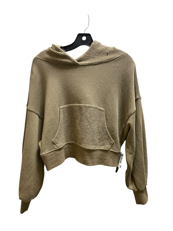 Sweatshirt Hoodie By Zenana Outfitters In Green, Size: S on Sale