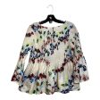 Blouse 3 4 Sleeve By Jane And Delancey In Flowered, Size: S Sale