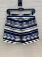 Blue & White Shorts J. Crew, Size 0 Hot on Sale