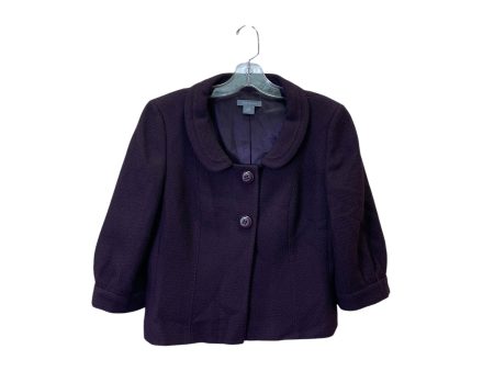 Blazer By Ann Taylor In Purple, Size:M Cheap