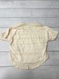 Athletic Top Short Sleeve By Athleta In Tan, Size: Xs Online Hot Sale