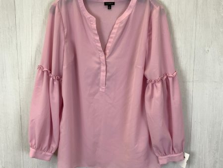 Top 3 4 Sleeve By Talbots In Pink, Size: M For Discount