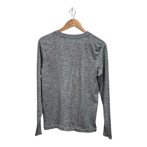 Athletic Top Long Sleeve Crewneck By Clothes Mentor In Grey, Size: Xl Hot on Sale