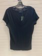 Black Top Short Sleeve Lauren By Ralph Lauren, Size Xl Online