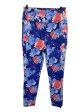 Athletic Leggings By Talbots In Floral Print, Size: L Discount