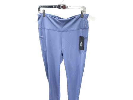 Athletic Leggings By Bebe In Blue, Size: Xl For Discount