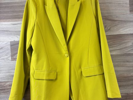 Blazer By Clothes Mentor In Green, Size: L Online now