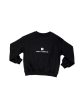 Sweatshirt Crewneck By Commense In Black & White, Size: M Supply