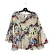 Blouse 3 4 Sleeve By Jane And Delancey In Flowered, Size: S Sale